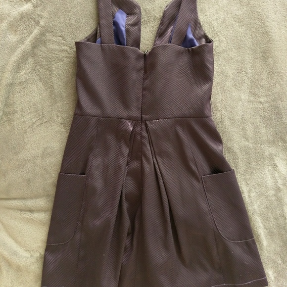 Moschino Cheapandchic Dark Purple Dress - Picture 2 of 5